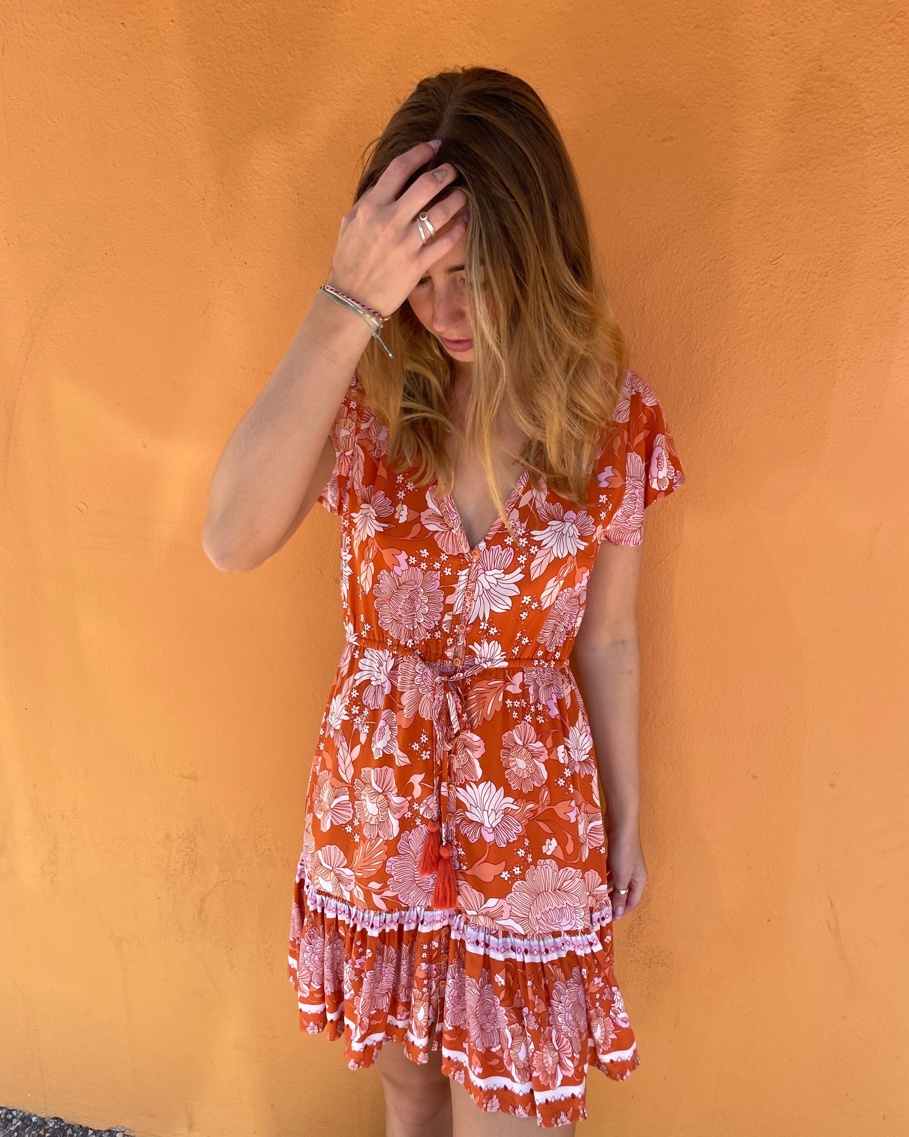 Lulu & Bird Lotus Flower Gypset Dress Lulu & Bird Songbird Gypset Dress - Amethyst