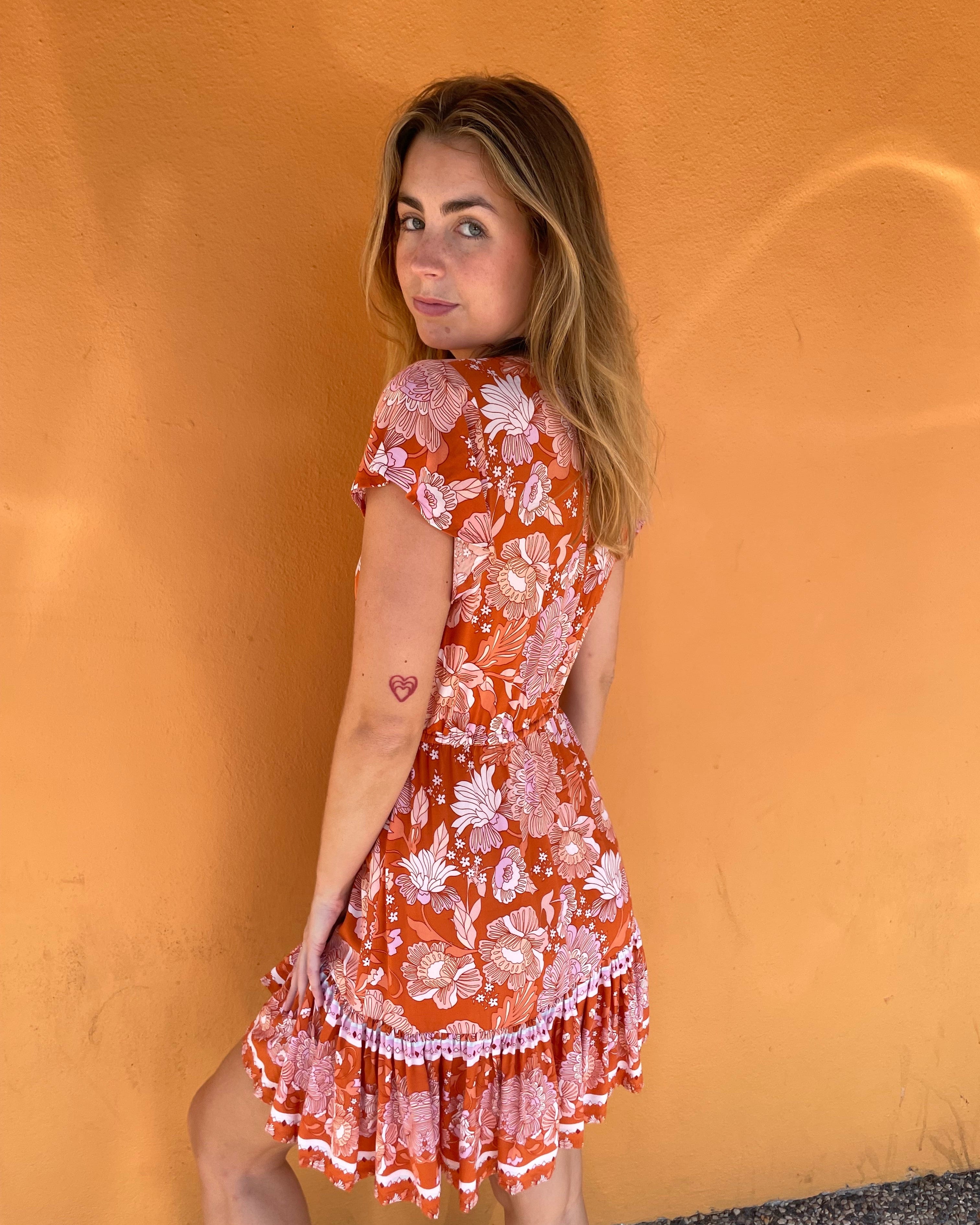 Lulu & Bird Lotus Flower Gypset Dress Lulu & Bird Songbird Gypset Dress - Amethyst