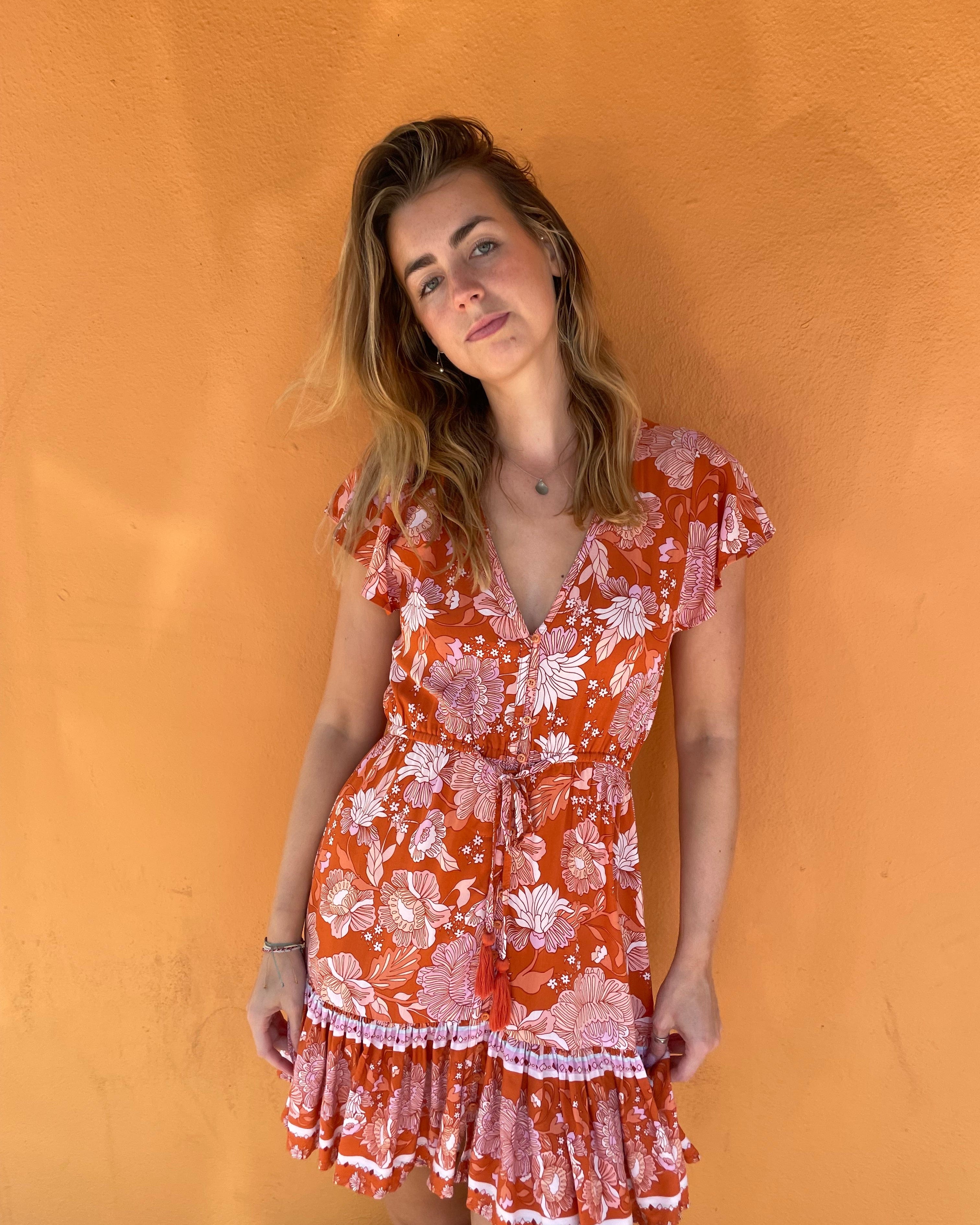 Lulu & Bird Lotus Flower Gypset Dress Lulu & Bird Songbird Gypset Dress - Amethyst