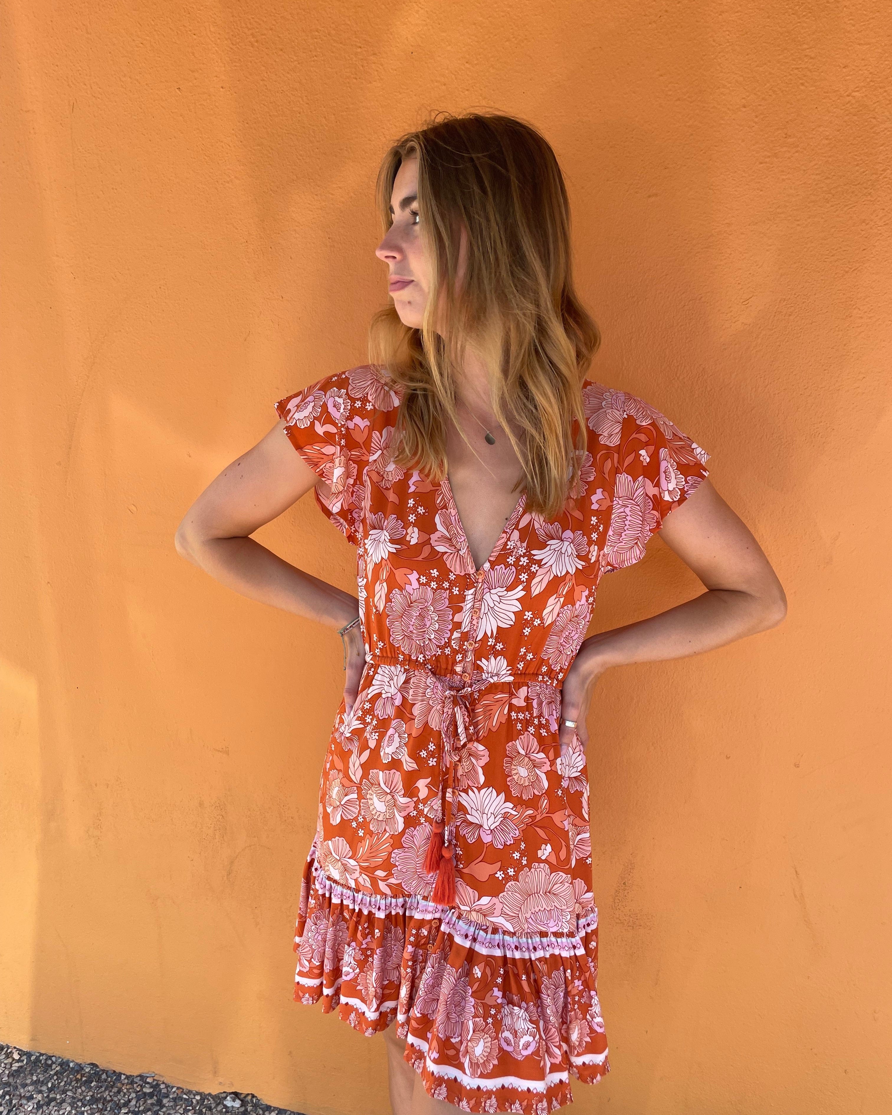 Lulu & Bird Lotus Flower Gypset Dress Lulu & Bird Songbird Gypset Dress - Amethyst