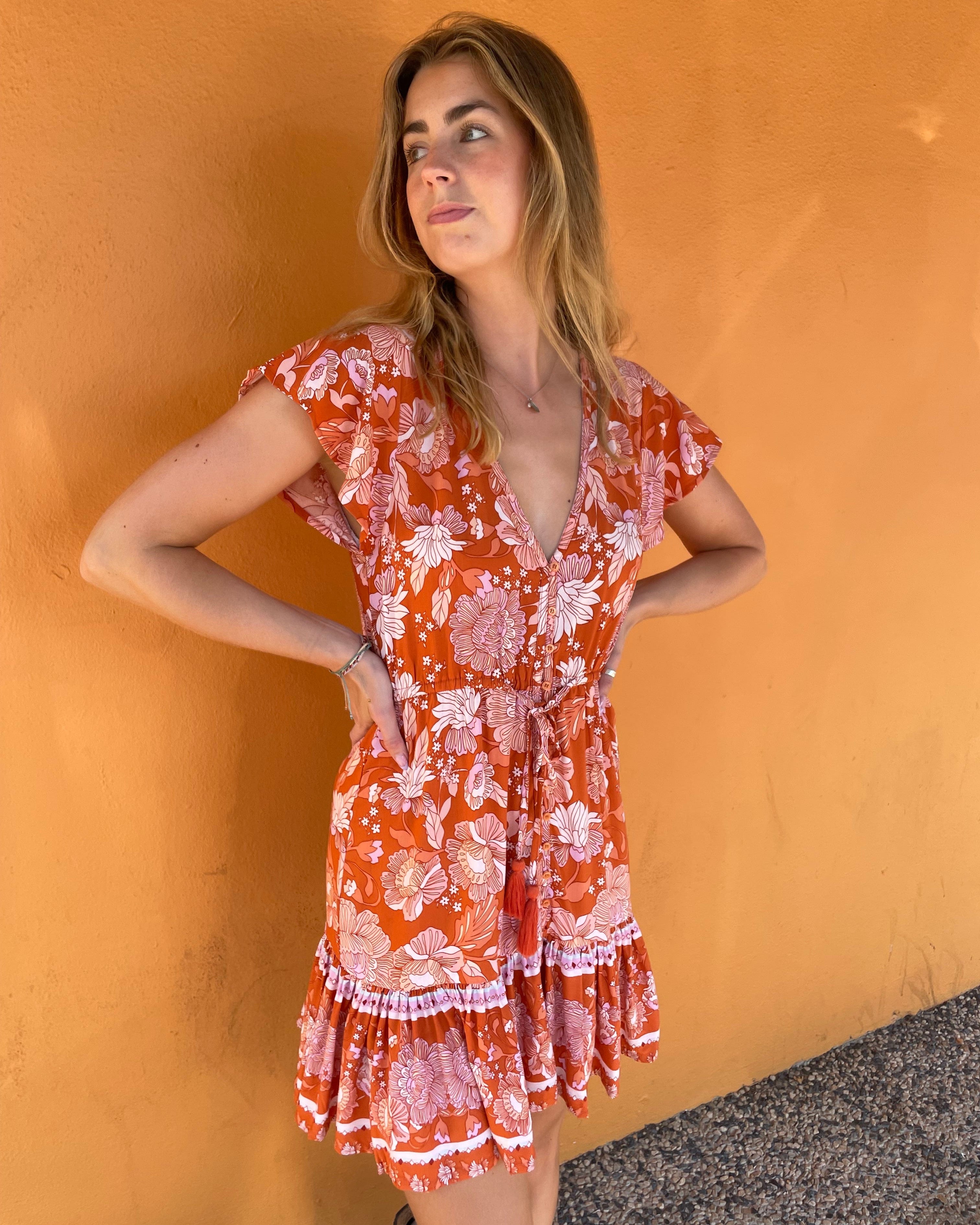 Lulu & Bird Lotus Flower Gypset Dress Lulu & Bird Songbird Gypset Dress - Amethyst