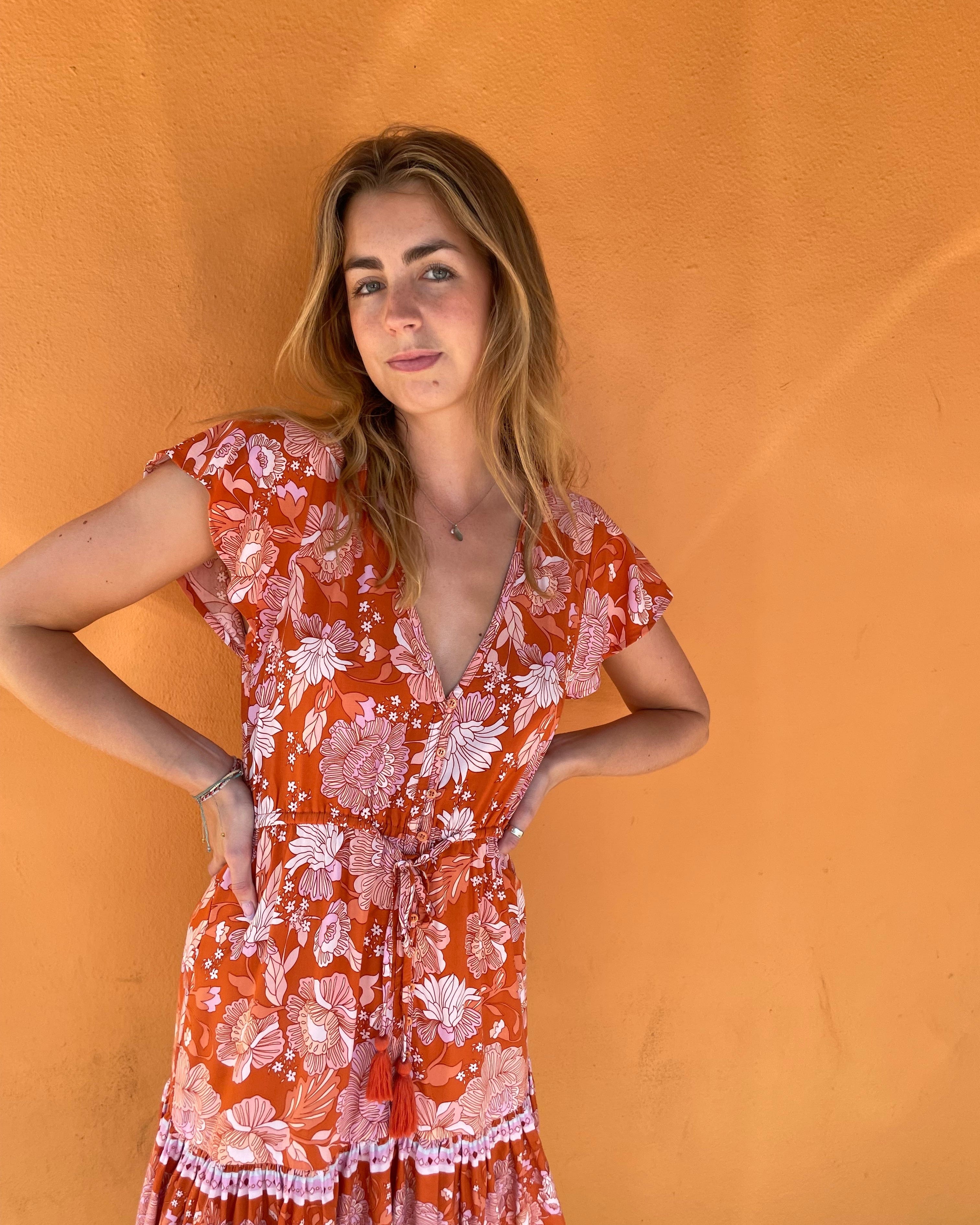 Lulu & Bird Lotus Flower Gypset Dress Lulu & Bird Songbird Gypset Dress - Amethyst