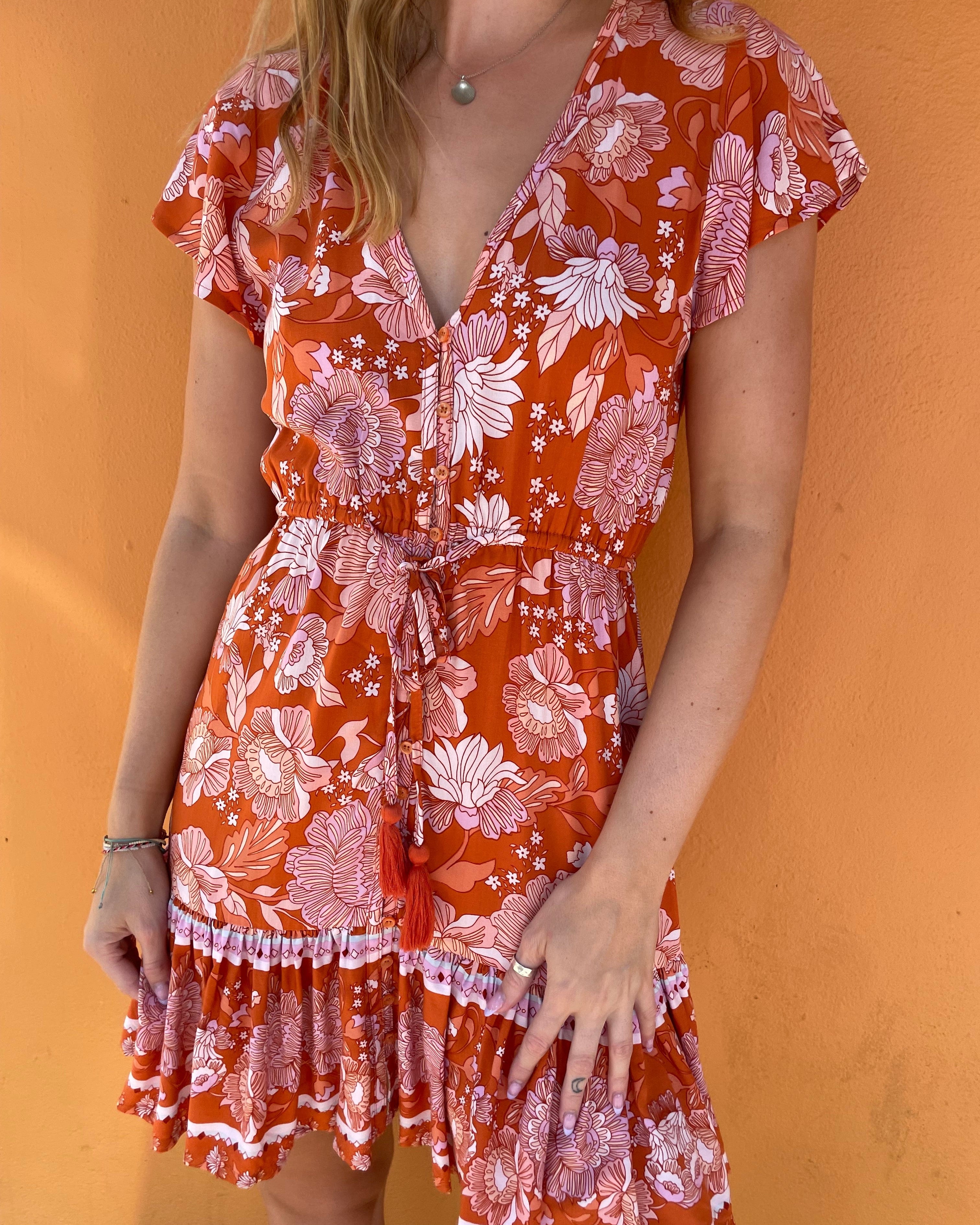 Lulu & Bird Lotus Flower Gypset Dress Lulu & Bird Songbird Gypset Dress - Amethyst