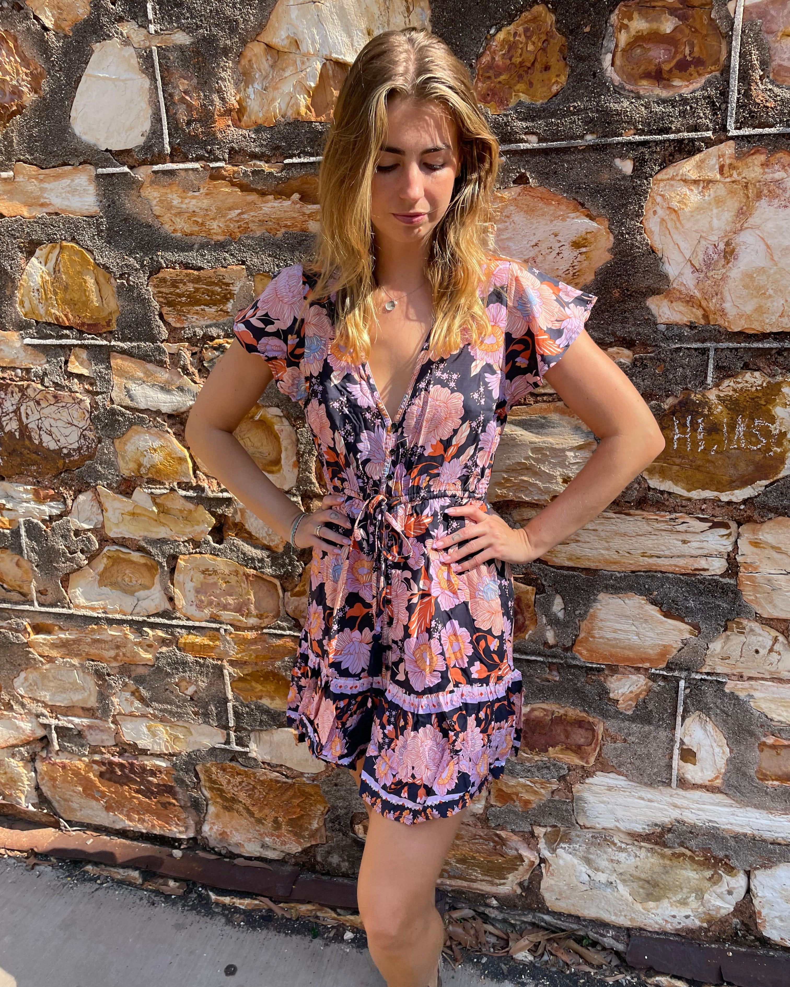 Lulu & Bird Lotus Flower Gypset Dress Lulu & Bird Songbird Gypset Dress - Amethyst