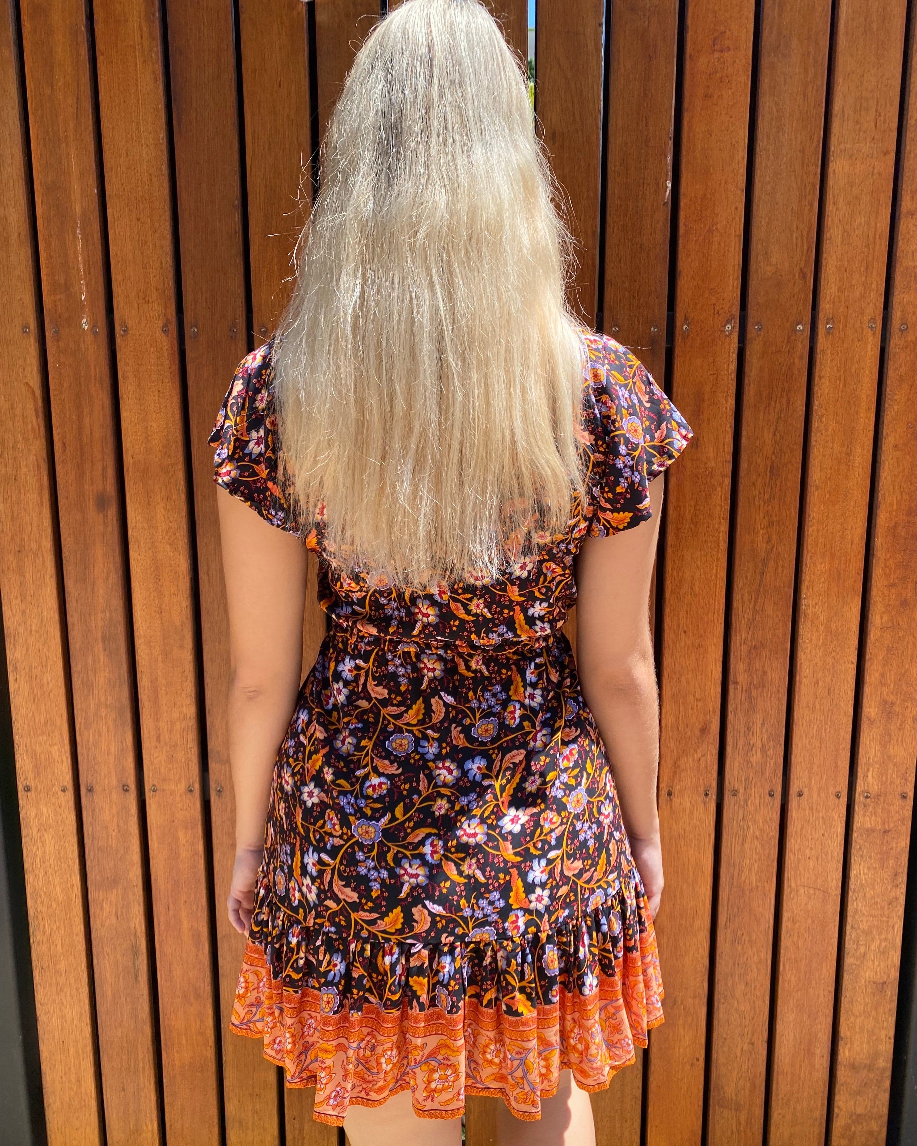 Lulu & Bird Songbird Gypset Dress - Black Lulu & Bird Songbird Gypset Dress - Black Splash Swimwear Dresses