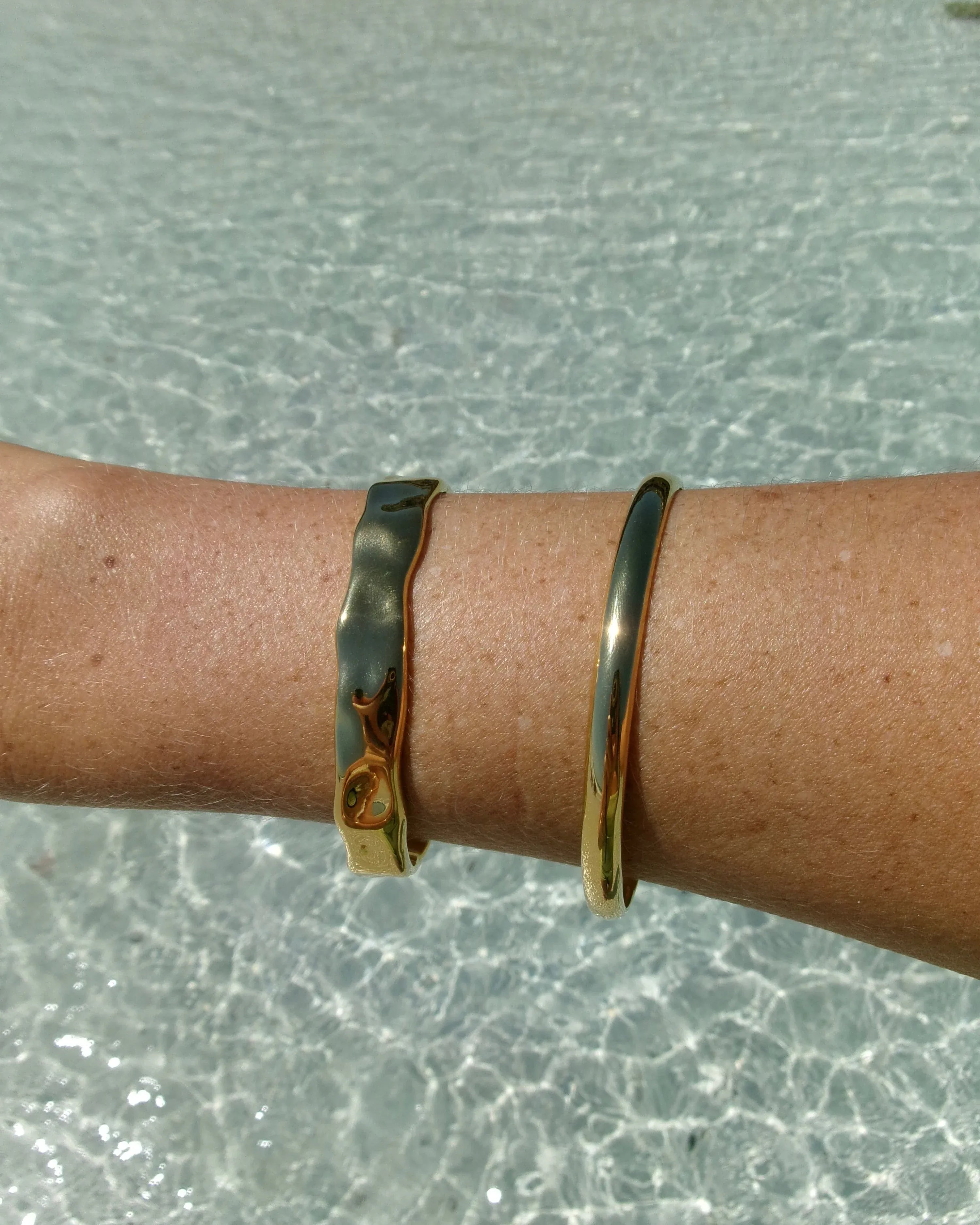 Malakai The Label Malakai Cairo Cuff - 18K Gold Malakai Cairo Cuff - 18K Gold Splash Swimwear Accessories