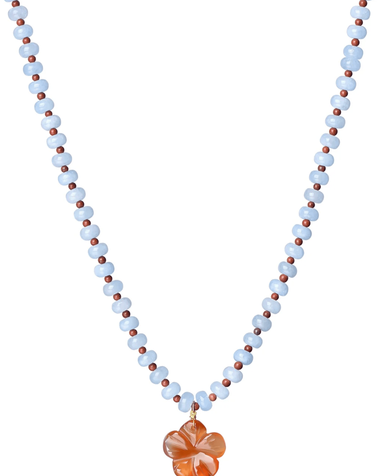 Malakai The Label Malakai The Label Elci Beaded Necklace - Gold BCN-192-GLD Malakai The Label Hibiscus Necklace - Silver Splash Swimwear Accessories 55931299