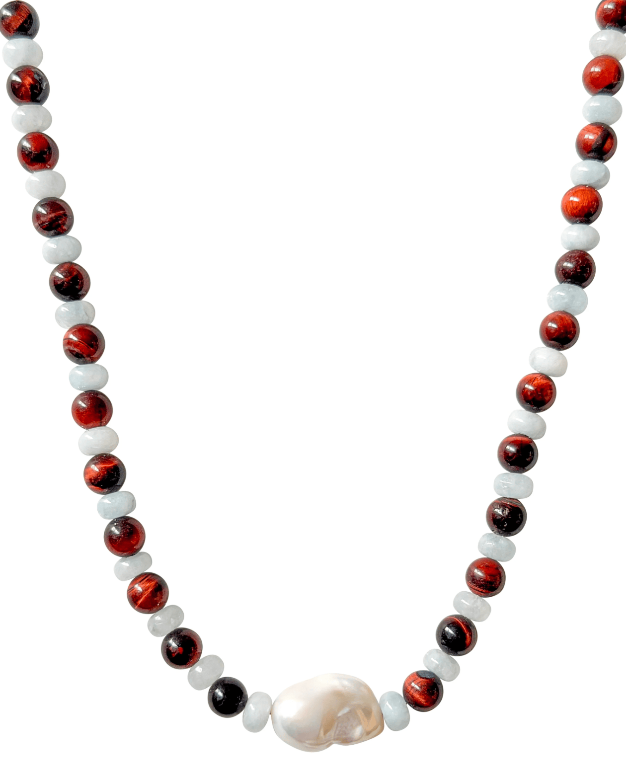 Malakai The Label Malakai The Label Juni Beaded Necklace - Gold BCN-197-GLD Malakai The Label Hibiscus Necklace - Silver Splash Swimwear Accessories 11706019