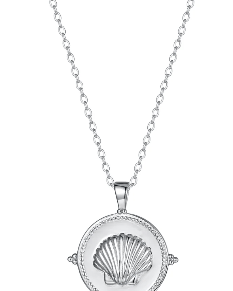 Malakai The Label Malakia The Label Isola Sea Necklace - Gold SSN-104-SLV Malakai The Label Hibiscus Necklace - Silver Splash Swimwear Accessories Silver 37006755