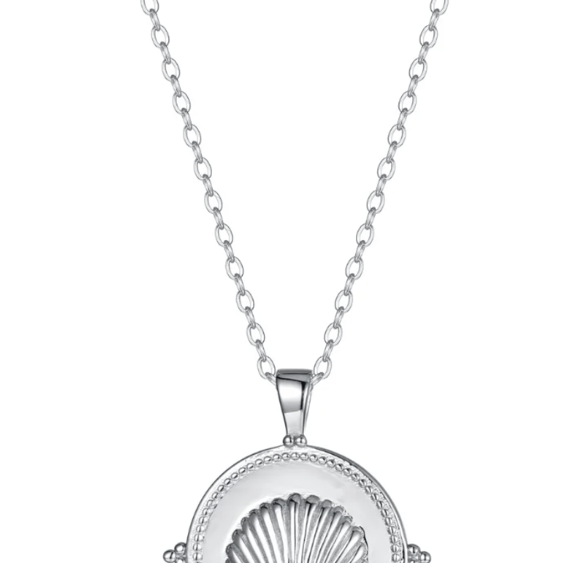 Malakai The Label Malakia The Label Isola Sea Necklace - Gold SSN-104-SLV Malakai The Label Hibiscus Necklace - Silver Splash Swimwear Accessories Silver 37006755