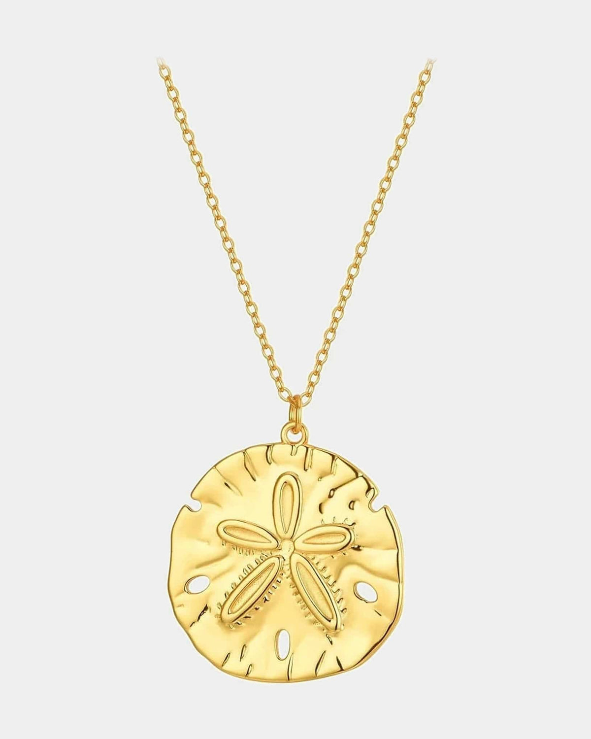 Malakai The Label Sand Dollar Necklace Sand Dollar Necklace Splash Swimwear Accessories