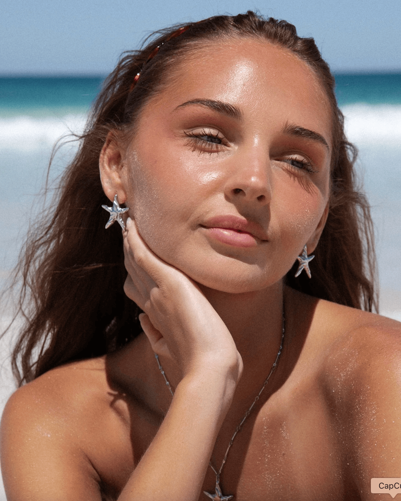 Malakai The Label Solea Earrings - Silver LTE-182-SLV Solea Earrings - Silver Splash Swimwear Accessories 1000029984