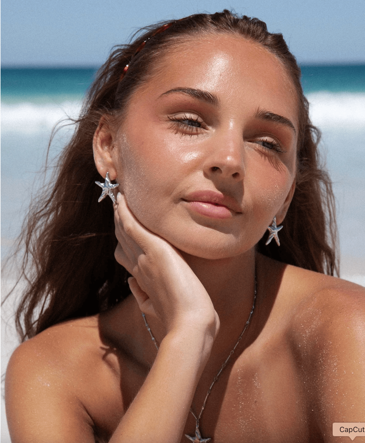 Malakai The Label Solea Earrings - Silver LTE-182-SLV Solea Earrings - Silver Splash Swimwear Accessories 1000029984