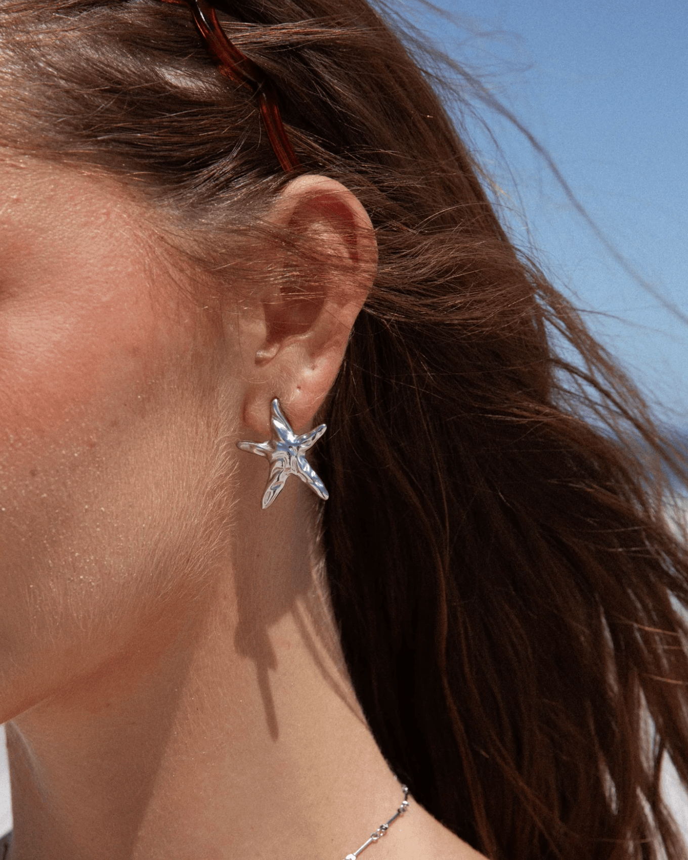 Malakai The Label Solea Earrings - Silver LTE-182-SLV Solea Earrings - Silver Splash Swimwear Accessories 1000029984