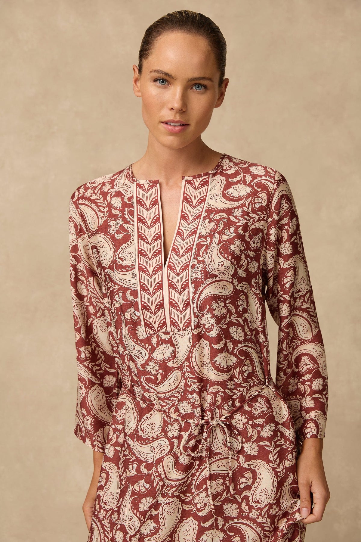 Monte & Lou Monte & Lou Luna Long Kaftan - Luna Monte & Lou Luna Long Kaftan - Luna | Australia Splash Swimwear Kaftans