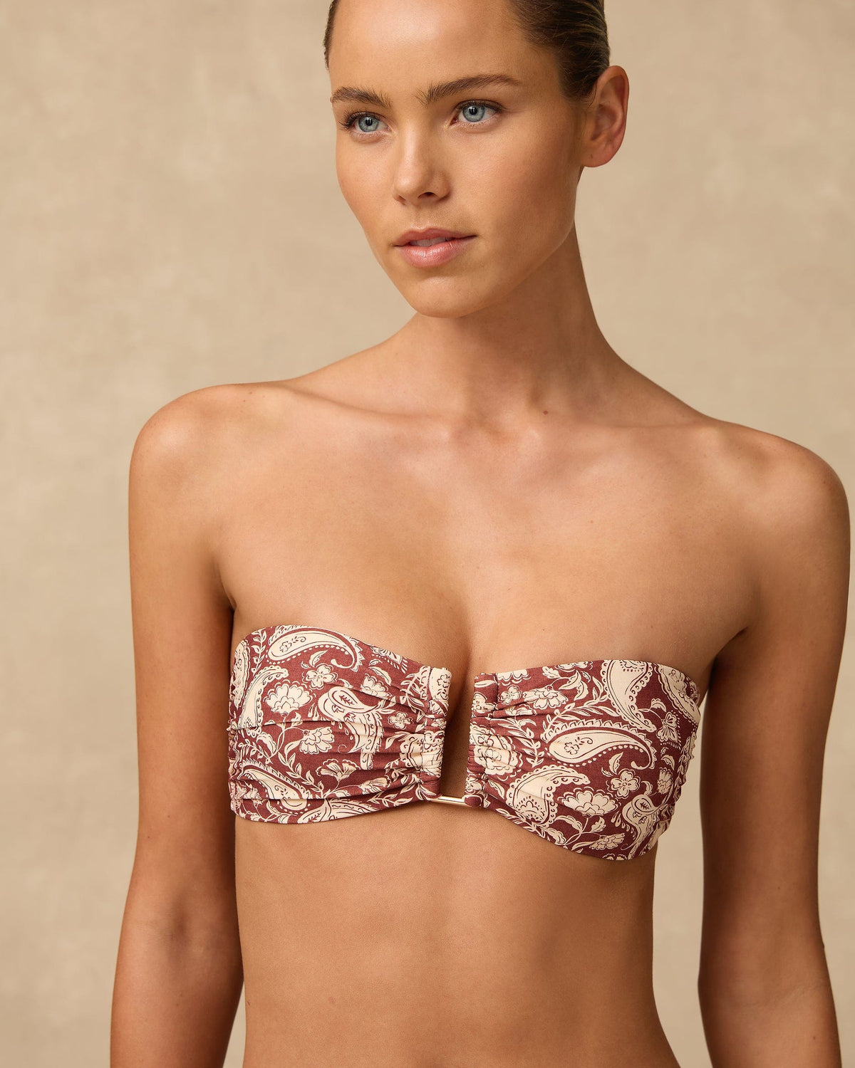 Monte & Lou Monte & Lou Luna Multifit U Wire Bandeau - Luna Monte & Lou Luna Multifit U Wire Bandeau - Luna | Australia Splash Swimwear Bikini Tops