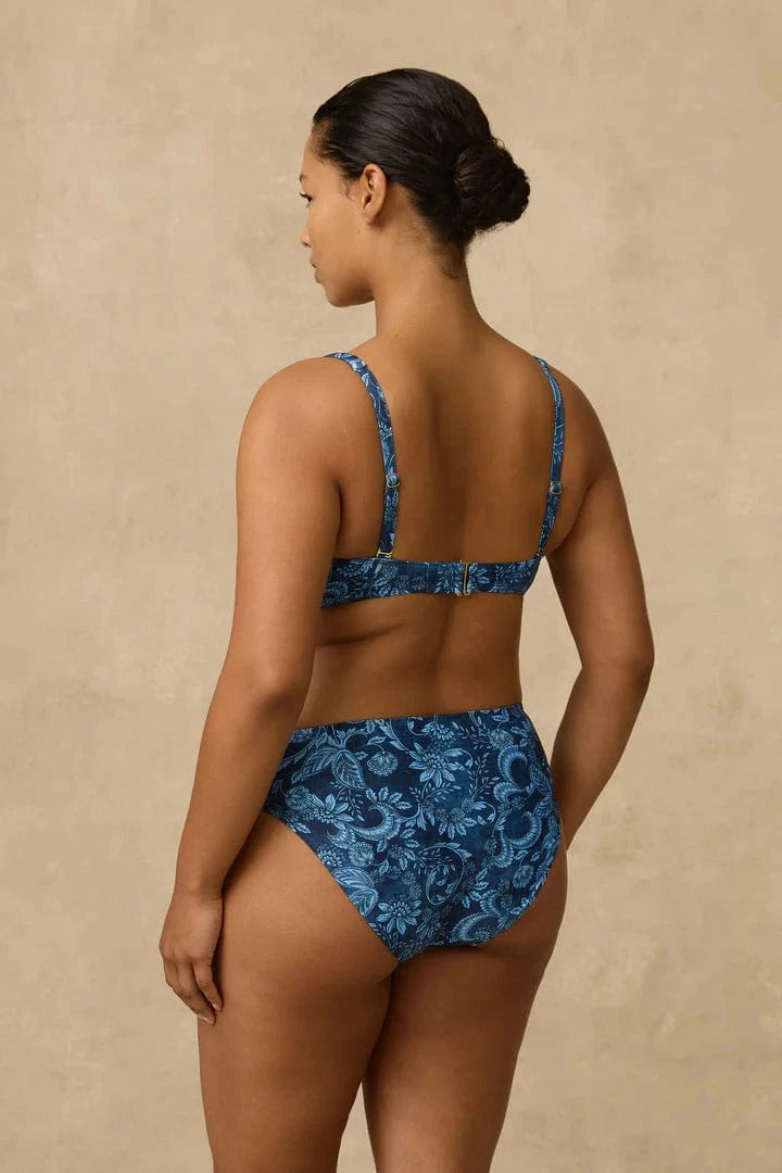 Monte & Lou Monte & Lou Taylor Mid Rise Pant Monte & Lou Taylor Mid Rise Pant Splash Swimwear