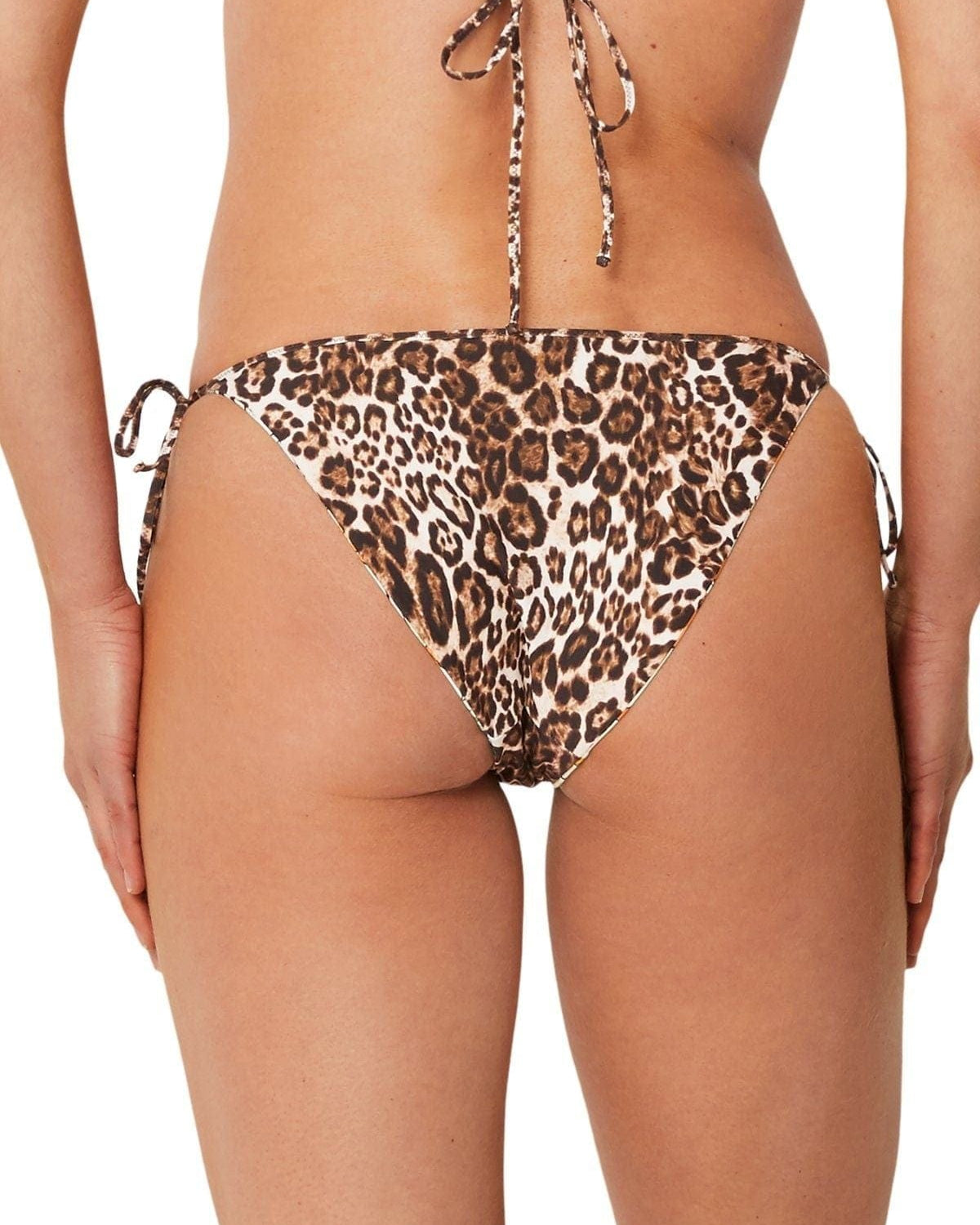 Monte & Lou Plantation Reversible Tie Side Pant Plantation Reversible Tie Side Pant Splash Swimwear Bikini Bottoms