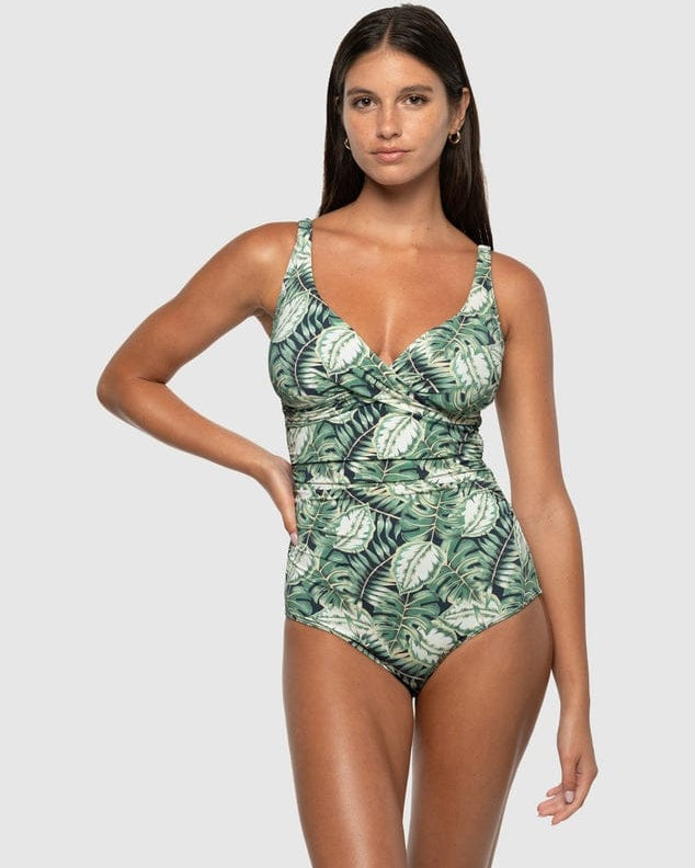 Nip Tuck Swim Nip Tuck Martinique Louise Multifit Ruched Front One Piece Nip Tuck Martinique Louise Multifit Ruched Front One Piece Splash Swimwear