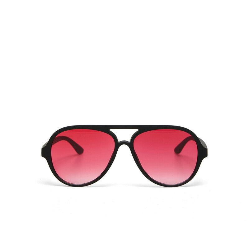 Okkia Eyewear Okkia Alessio Sunnies OK021BK-RD Okkia Alessio Sunnies Splash Swimwear Black Red Lenses 8056211375576