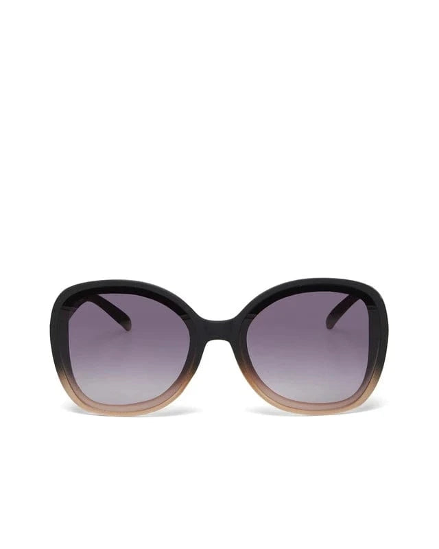 Okkia Eyewear Okkia Anna Sunnies OK019-BP Okkia Anna Sunnies Splash Swimwear Sunnies Black Shaded In Rose 8055773196483
