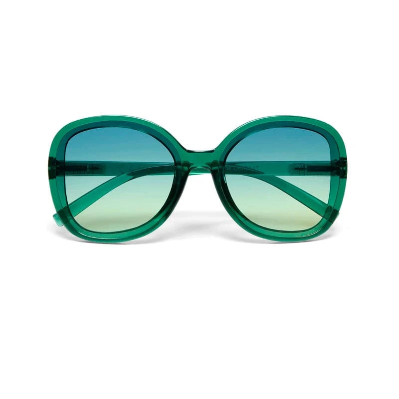Okkia Eyewear Okkia Anna Sunnies OK019-TGR Okkia Anna Sunnies Splash Swimwear Sunnies Green 8056211370403
