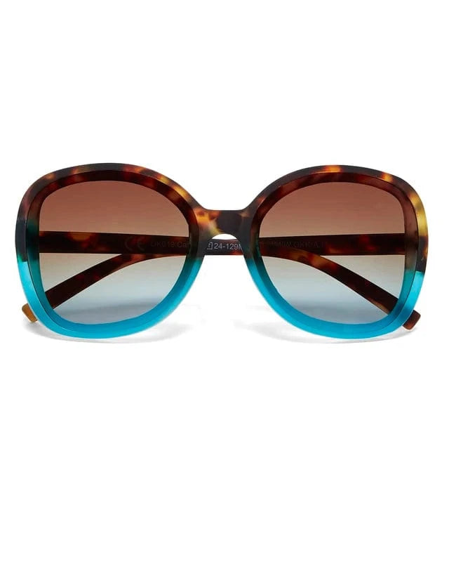 Okkia Eyewear Okkia Anna Sunnies OK019-HB Okkia Anna Sunnies Splash Swimwear Sunnies Havana Blue 8052862288913