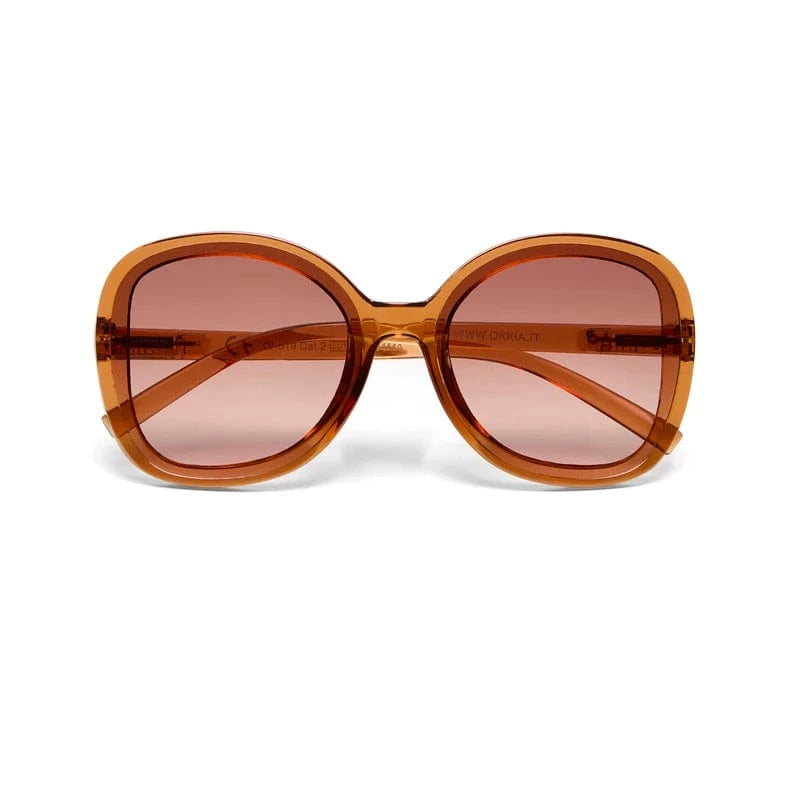 Okkia Eyewear Okkia Anna Sunnies OK019-TBR Okkia Anna Sunnies Splash Swimwear Sunnies Transparent Brown 8056211371943