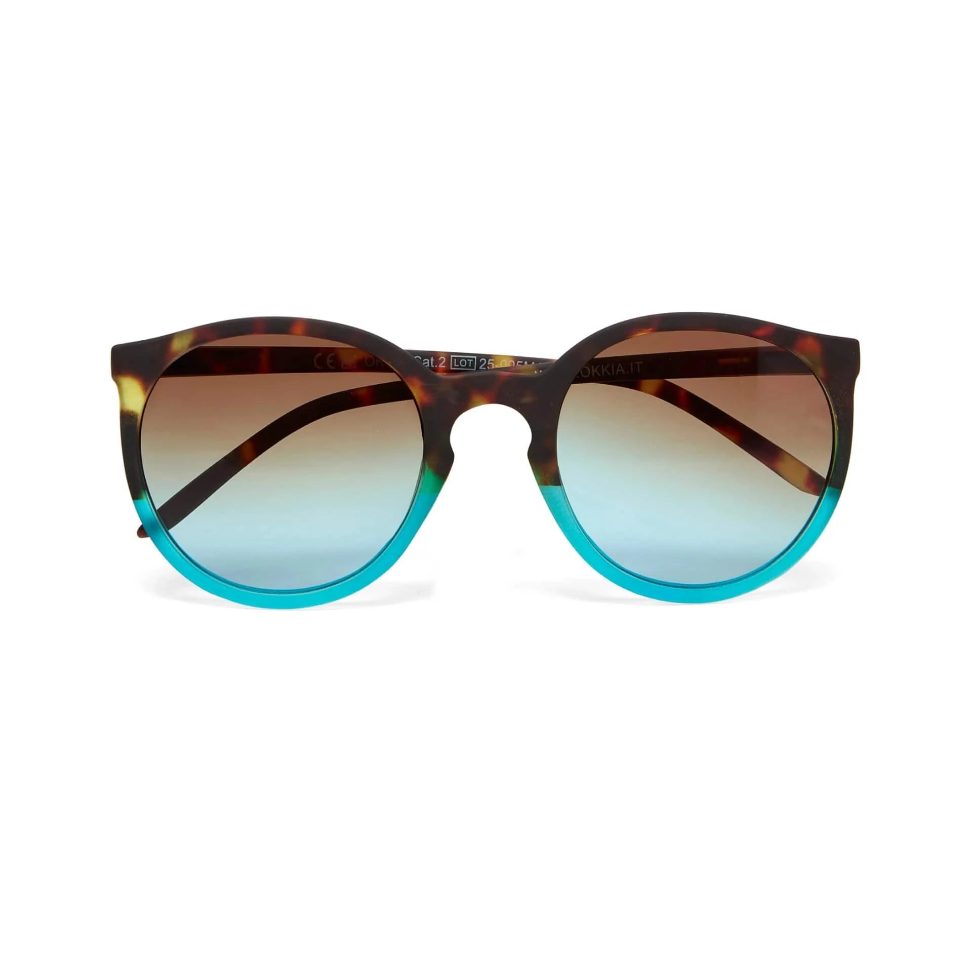 Okkia Eyewear Okkia Berlino Sunnies OK045-HB Okkia Berlino Sunnies Splash Swimwear Sunglasses Havana Blue 8056211371301