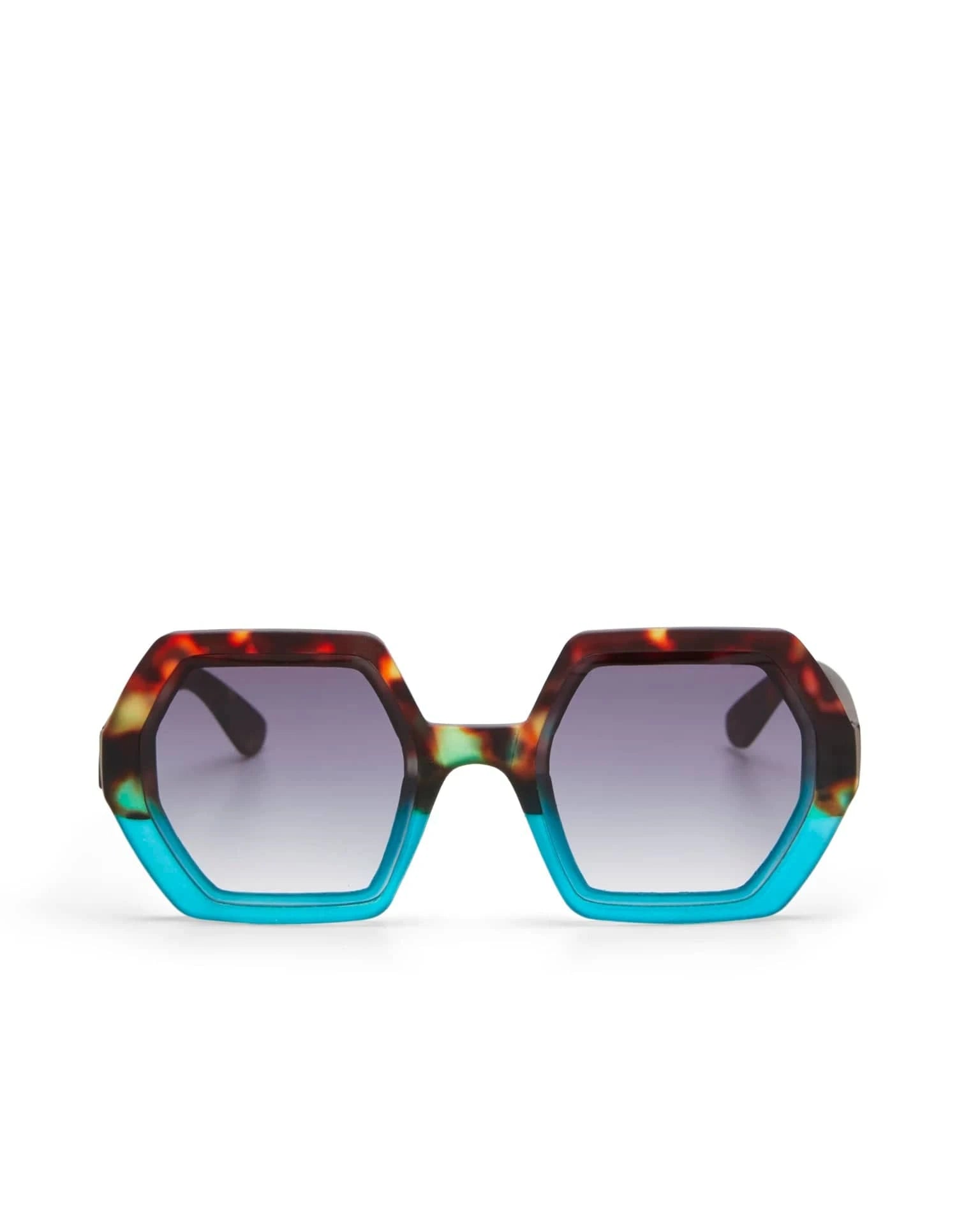 Okkia Eyewear Okkia Emma Sunnies OK015-HB Okkia Emma Sunnies Splash Swimwear Sunnies Havana Blue 8055773198036
