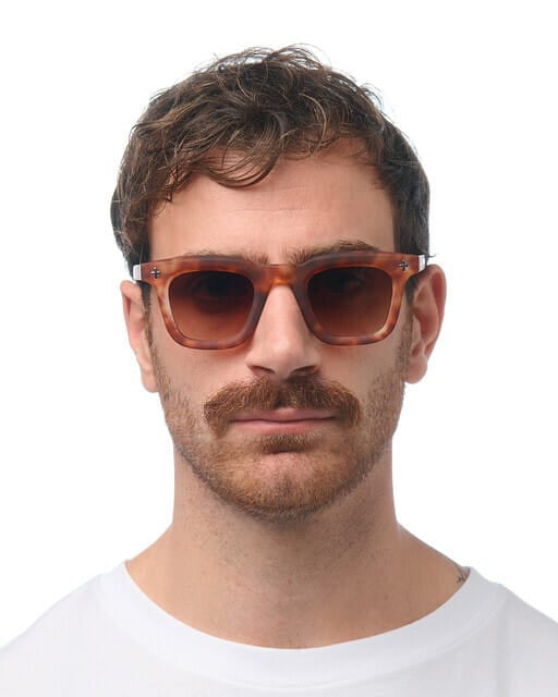 Okkia Eyewear Okkia Firenze Sunnies OK068SH-BR Okkia Firenze Sunnies Splash Swimwear Sunnies Sahara Havana (Brown Lense) 8056211375750