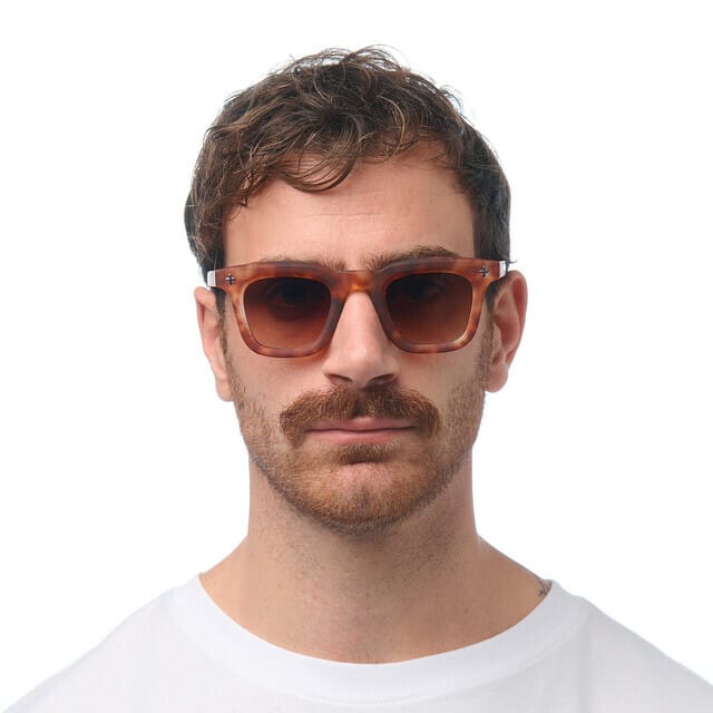 Okkia Eyewear Okkia Firenze Sunnies OK068SH-BR Okkia Firenze Sunnies Splash Swimwear Sunnies Sahara Havana (Brown Lense) 8056211375750