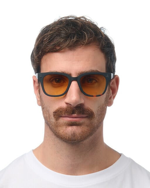Okkia Eyewear Okkia Giovanni Sunnies OK012B3H-YE Okkia Giovanni Sunnies Splash Swimwear Sunnies Havana Black (yellow lense) 8056211375309