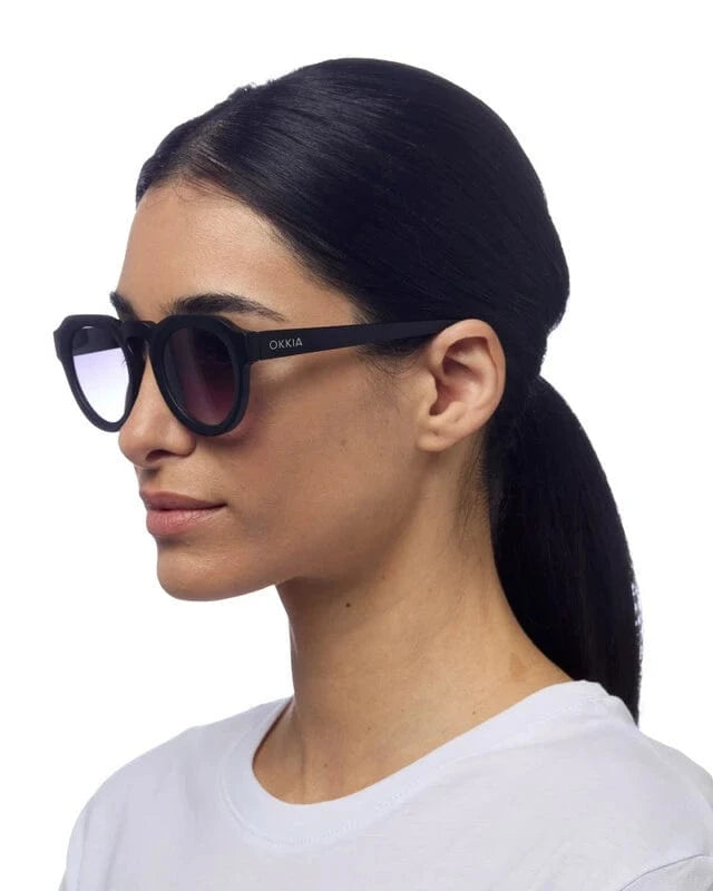 Okkia Eyewear Okkia Zeno Sunnies OK032 Okkia Zeno Sunnies Splash Swimwear Sunglasses Black 8056211370816