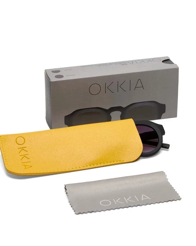 Okkia Eyewear Okkia Zeno Sunnies OK032 Okkia Zeno Sunnies Splash Swimwear Sunglasses Black 8056211370816