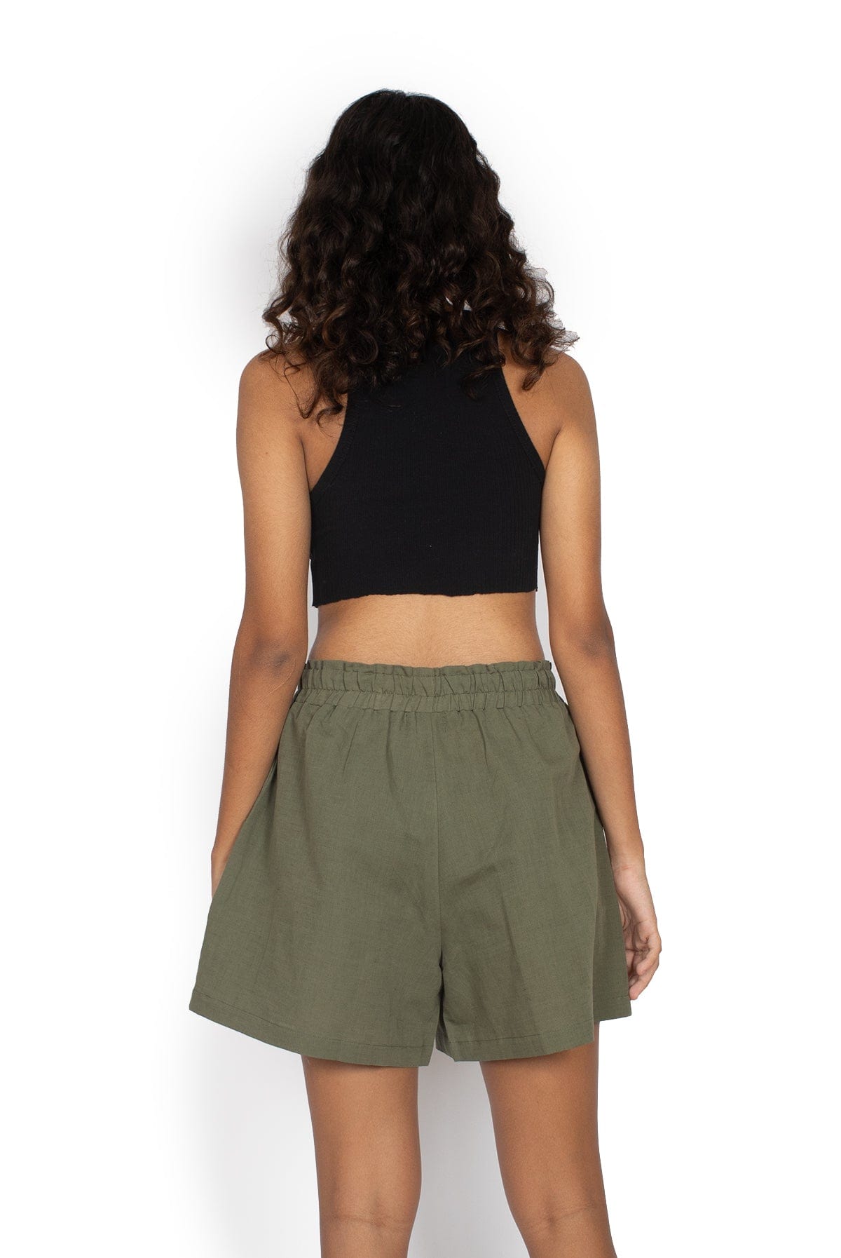 OM Designs Shorts Betty Shorts - Olive