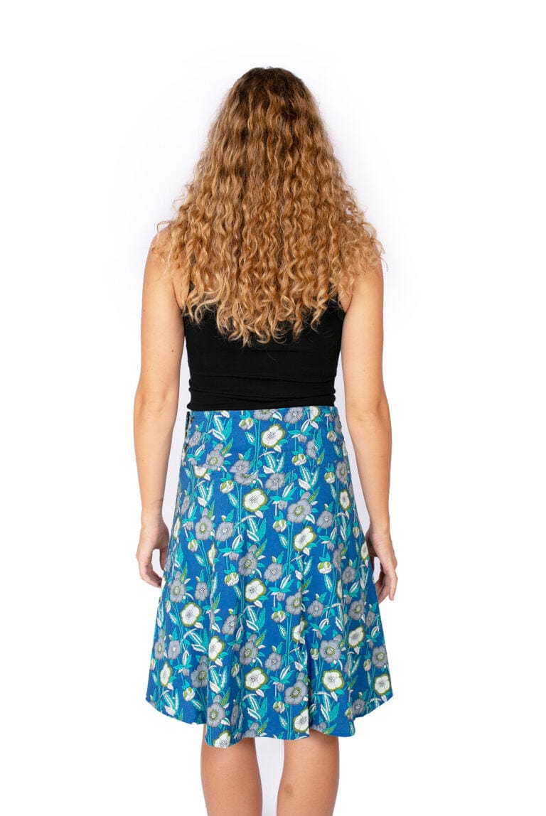 OM Designs Om Design Chameleon Reversible Skirt - Island Bliss/Lime Florals Om Design Chameleon Reversible Skirt - Island Bliss/Lime Florals Splash Swimwear Womens Clothing O/S 1000023736