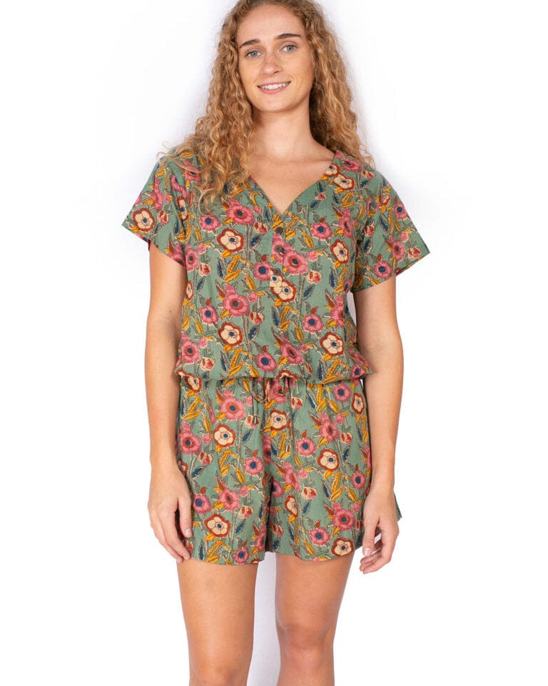 OM Designs OM Design Eloise Top - Summer Fields OM Design Eloise Top - Summer Fields Splash Swimwear Womens Clothing