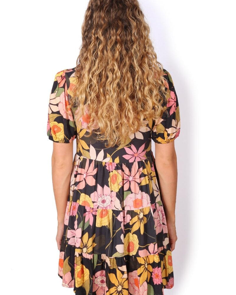 OM Designs OM Design Manali Dress (Short) - Exotic Vibes OM Design Manali Dress (Short) - Wild Flowers* Splash Swimwear Womens Clothing