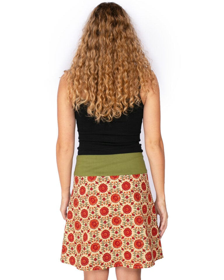 OM Designs Om Design New Energy Skirt (Short)- Rustic Vines/Midnight Garden Om Design New Energy Skirt (Short)- Rustic Vines/Midnight Garden Splash Swimwear Womens Clothing O/S 1000023733