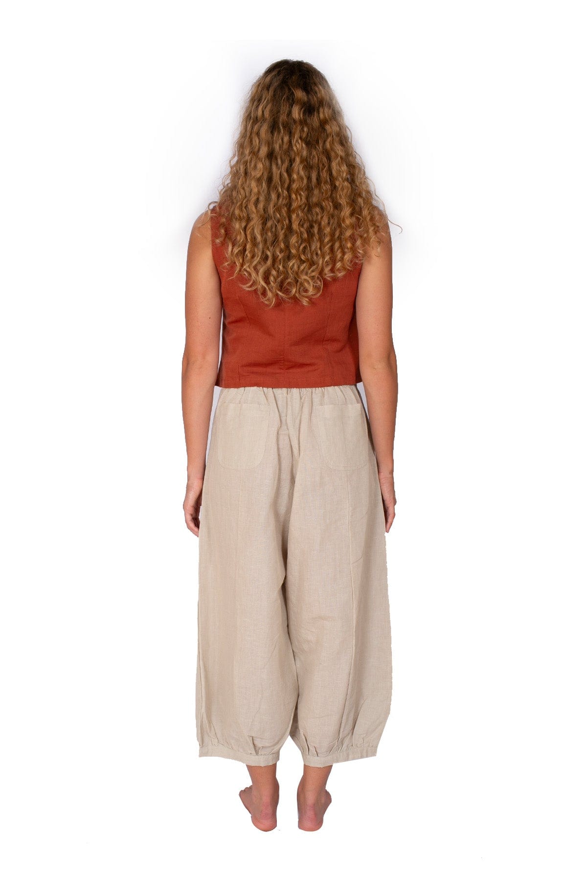 OM Designs Om Design Sannyasi Pants - Flax Om Design Sannyasi Pants - Flax Splash Swimwear Womens Clothing