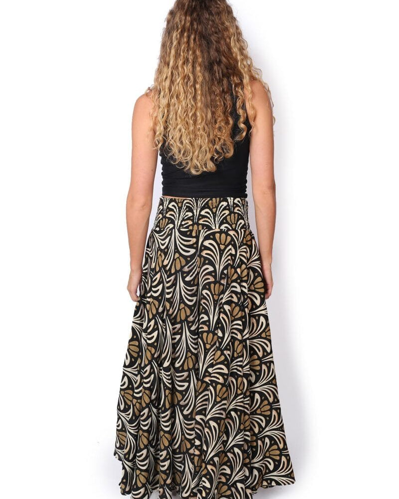 OM Designs OM Designs Meera Pant - Golden Splash OM Designs Meera Pant - Golden Splash Splash Swimwear Womens Pants