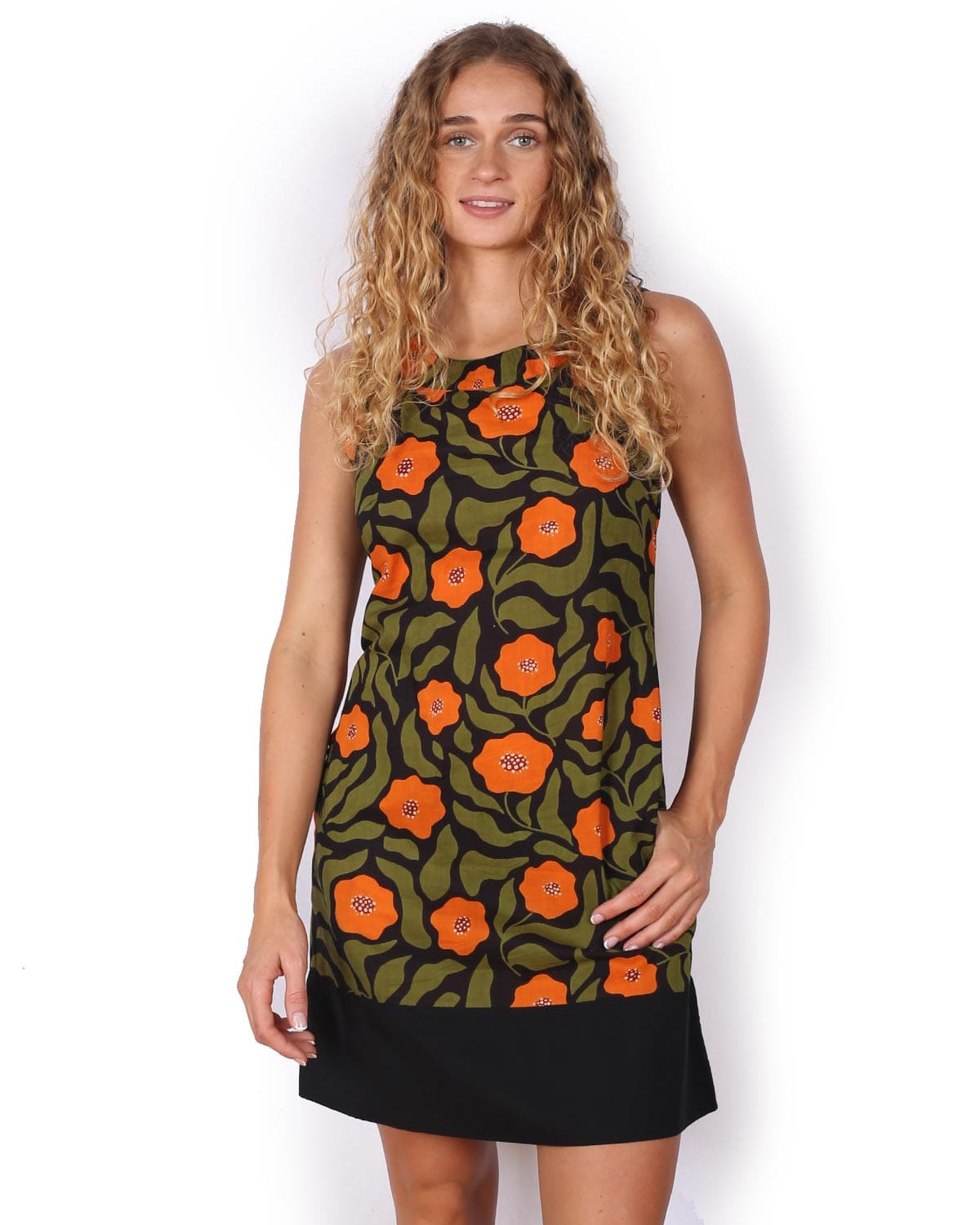 OM Designs OM Designs Millie Dress - Poppy Orange OM Designs Millie Dress - Poppy Orange Splash Swimwear Dresses