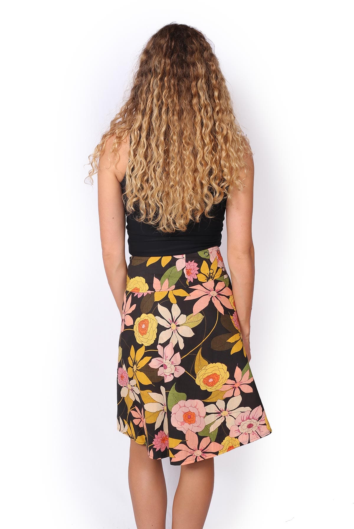 OM Designs OM Designs Reversible Chameleon Skirt - Exotic Vibes/Cherry Blossom Cranes OM Designs Reversible Chameleon Skirt - Exotic Vibes/Cherry Blossom Cranes Splash Swimwear Skirt O/S 1000030821