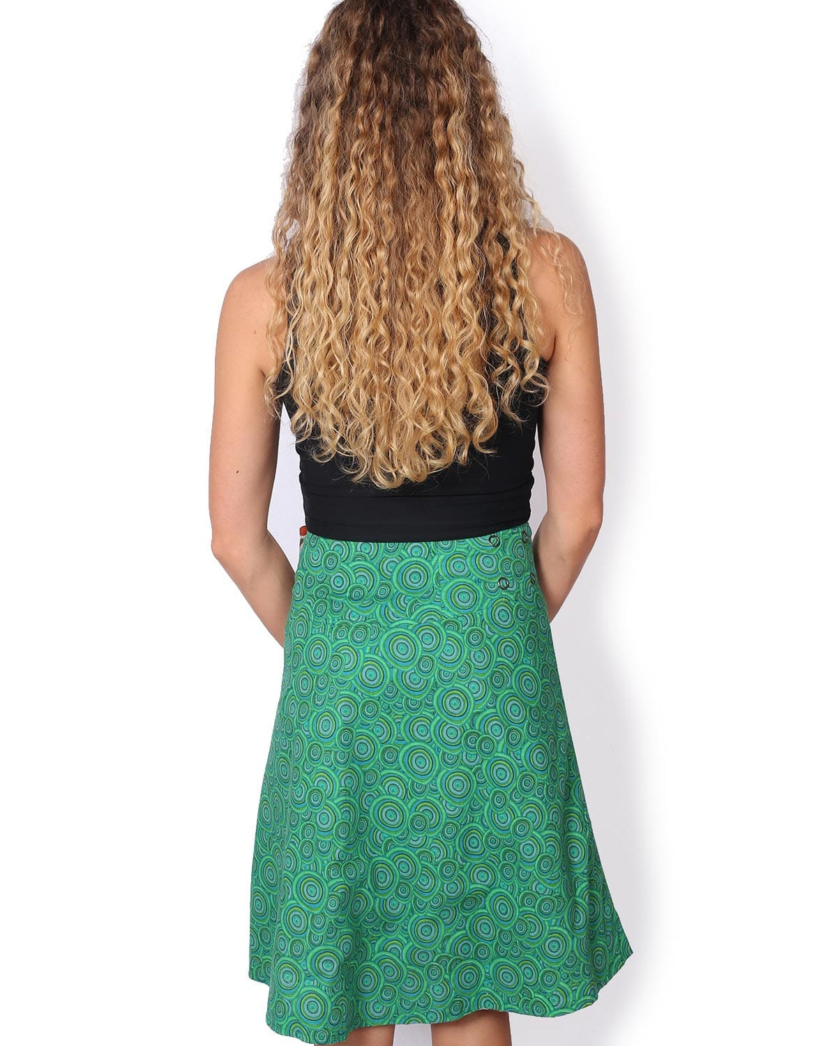OM Designs OM Designs Reversible Chameleon Skirt - Thar Desert/Spiral Green OM Designs Reversible Chameleon Skirt - Thar Desert/Spiral Green Splash Swimwear Skirt O/S 1000030822