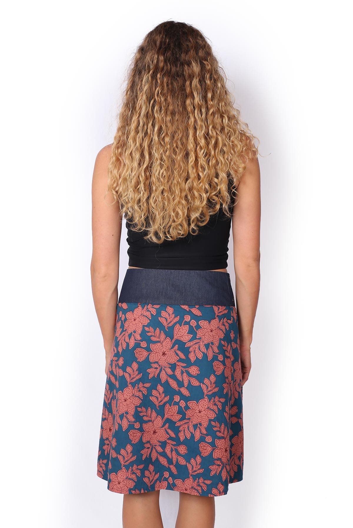 OM Designs OM Designs Reversible New Energy Skirt Long - Strawberry Musk/Bali Raya OM Designs Reversible New Energy Skirt Long - Strawberry Musk/Bali Raya Splash Swimwear Skirt O/S 1000030830