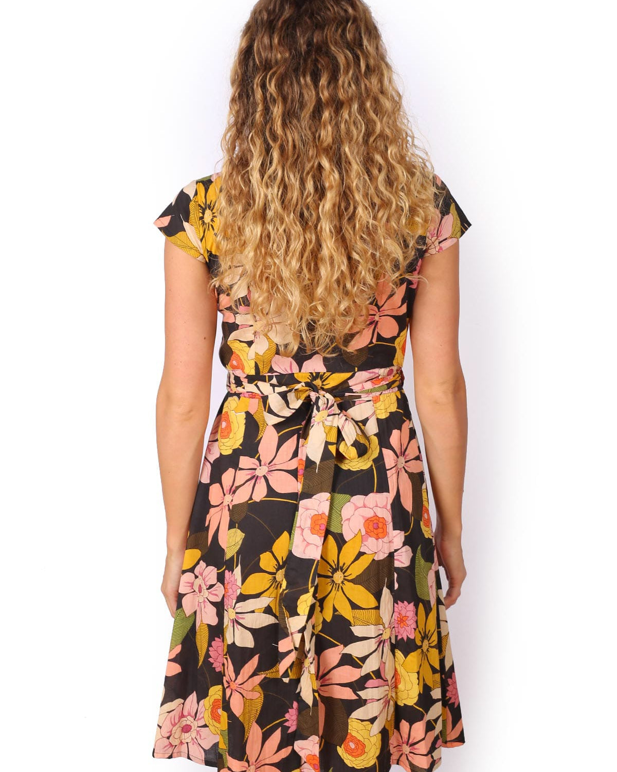 OM Designs OM Designs Rose Wrap Dress - Exotic Vibes OM Designs Rose Wrap Dress - Exotic Vibes Splash Swimwear Dresses