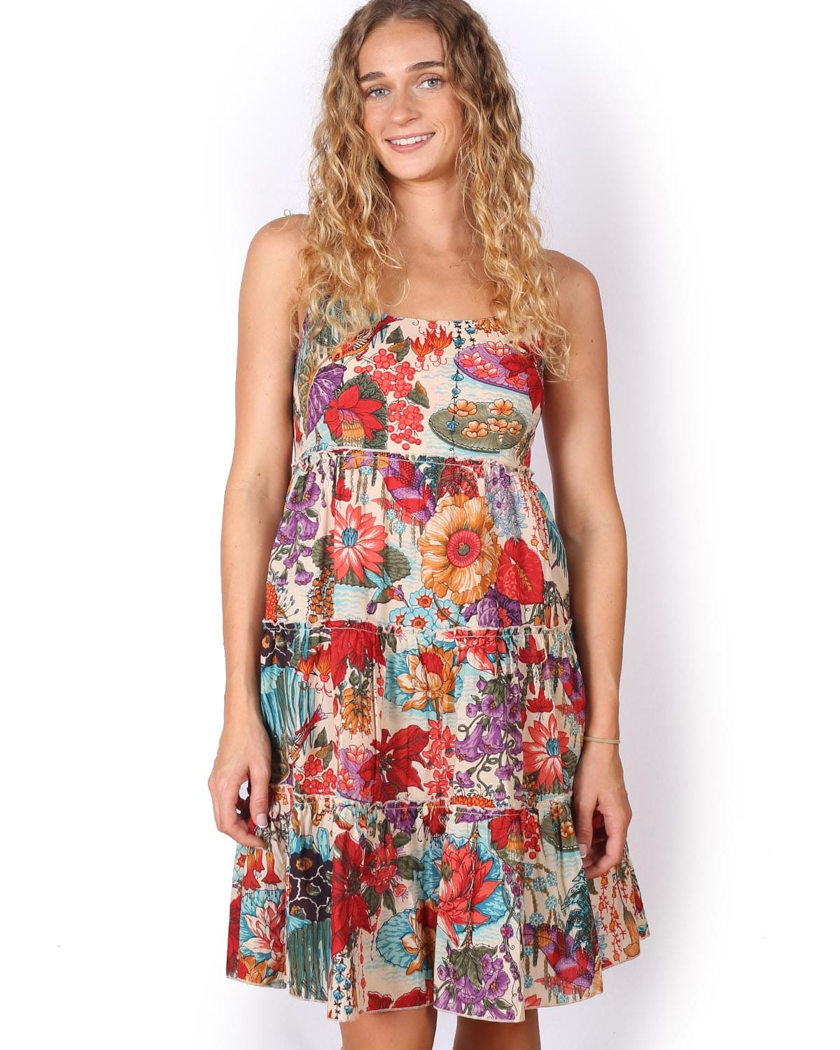 OM Designs OM Designs Womens Sandra Dress - Mimi San Bird OM Designs Womens Sandra Dress - Mimi San Bird Splash Swimwear Dresses