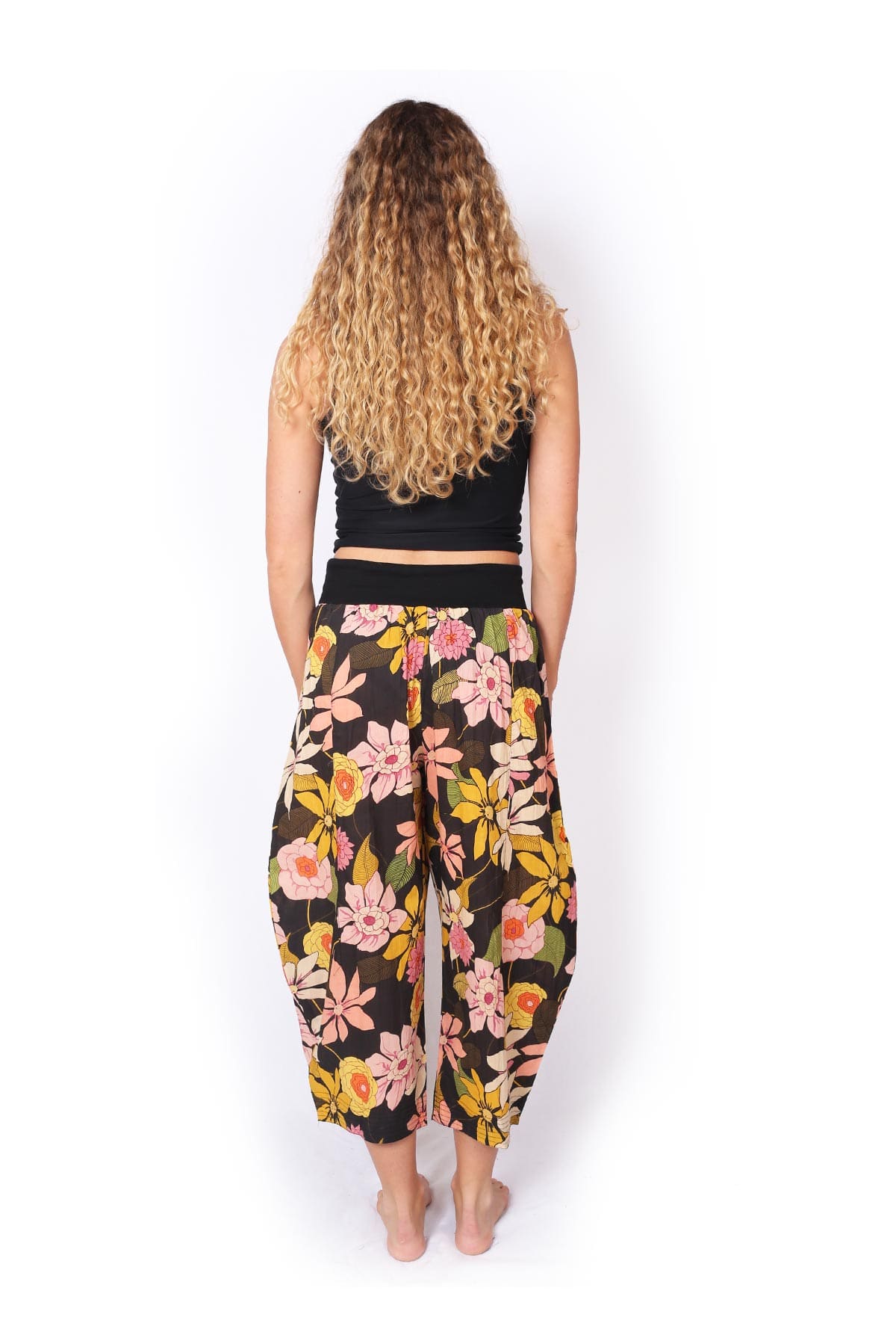 OM Designs OM Designs Yoga Pants - Exotic Vibes OM Designs Yoga Pants - Exotic Vibes Splash Swimwear Womens Pants