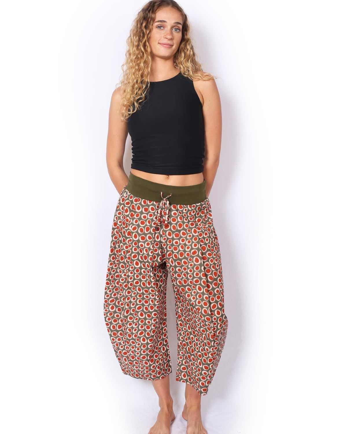 OM Designs OM Designs Yoga Pants - Thar Desert OM Designs Yoga Pants - Thar Desert Splash Swimwear Womens Pants